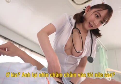 Poster of Nữ y tá vú to và anh bệnh nhân may mắn